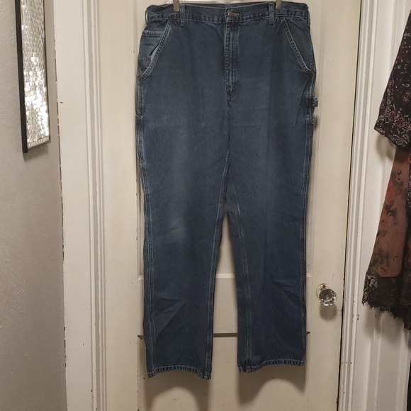 Carhartt Orginal Dungaree Fit Jeans40x32 Streetwear Workwear - Picture 2 of 9